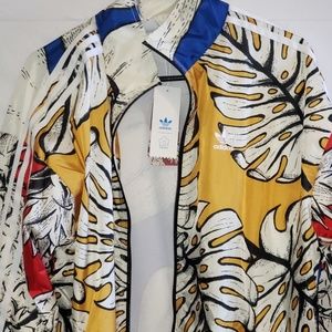 Adidas Multicolor Floral Jacket
